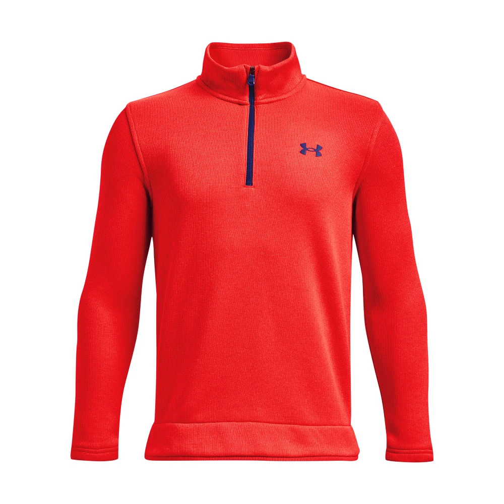 Junior Under Armour 1/2-Zip Sweater Golf Fleece 1360086 1 Junior Under Armour 1/2-Zip Sweater Golf Fleece 1360086