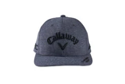 Callaway Tour Performance Pro Golf Cap 5222055 -Golf Fashion Shop 5222055 HW CG TA PERFORMANCE PRO ADJ HEATHER GREY BLACK 22 FRONT
