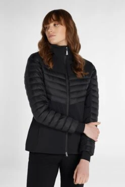 Green Lamb Ladies Martha Padded Golf Jacket AG22954 10 Green Lamb Ladies Martha Padded Golf Jacket AG22954 -Golf Fashion Shop AG22954BLACK1