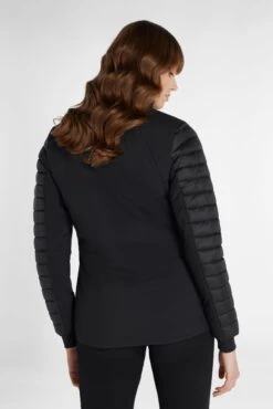 Green Lamb Ladies Martha Padded Golf Jacket AG22954 11 Green Lamb Ladies Martha Padded Golf Jacket AG22954 -Golf Fashion Shop AG22954BLACK2