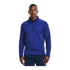 Under Armour 1/2-Zip Fleece Golf Sweater 1359971 -Golf Fashion Shop Armour Zip Fleece Golf Sweater 1359971 1