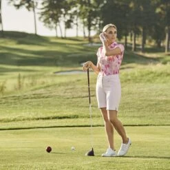 Daily Sports Ladies All-Over Mesh Golf Polo Shirt 343/105 -Golf Fashion Shop Daily Sports Ladies All Over Mesh Golf Polo Shirt 13