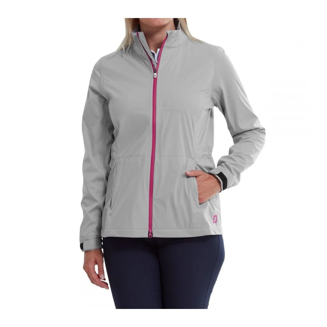FootJoy Ladies Hydroknit Waterproof Golf Jacket 87996 3 FootJoy Ladies Hydroknit Waterproof Golf Jacket 87996 - Image 3