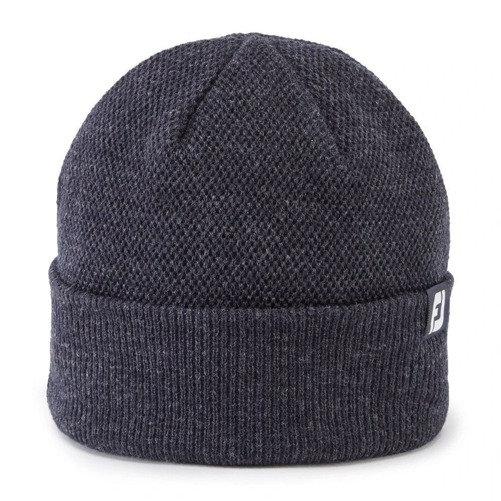 Footjoy Knit Beanie FH19BKTH 1 Footjoy Knit Beanie FH19BKTH