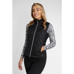 Green Lamb Ladies Gerry Quilted Golf Gilet AG21900 9 Green Lamb Ladies Gerry Quilted Golf Gilet AG21900 -Golf Fashion Shop Green Lamb Ladies Gerry Quilted Gilet AG21900 222