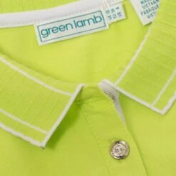 Green Lamb Ladies Kathleen S/L Club Golf Polo Shirt SG22917 7 Green Lamb Ladies Kathleen S/L Club Golf Polo Shirt SG22917 -Golf Fashion Shop Green Lamb Ladies Kathleen S L Club Golf Polo Shirt SG 3