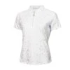 Green Lamb Ladies Katlynne Silver Foil Golf Polo Shirt SG22920
