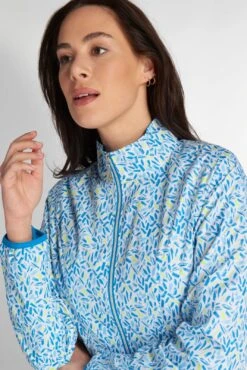 Green Lamb Ladies Keela Printed Golf Windbreaker SG22931 -Golf Fashion Shop Green Lamb Ladies Keela Printed Golf Windbreaker SG 1