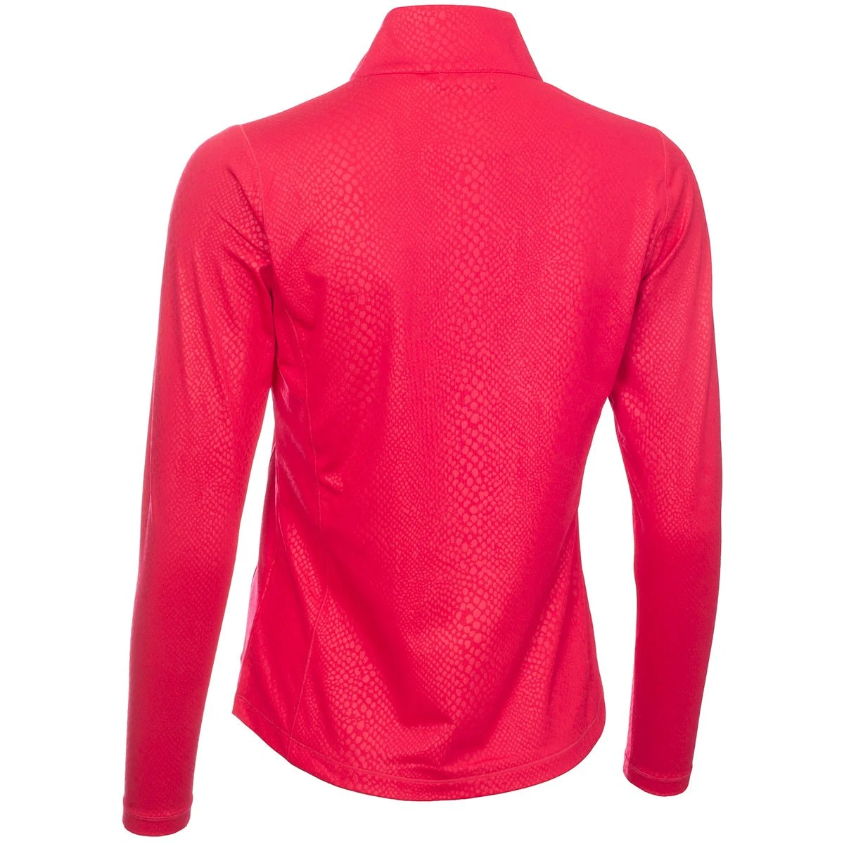 Green Lamb Ladies Kennedy Snakeskin 1/4 Zip Golf Top AG22942 - Image 2