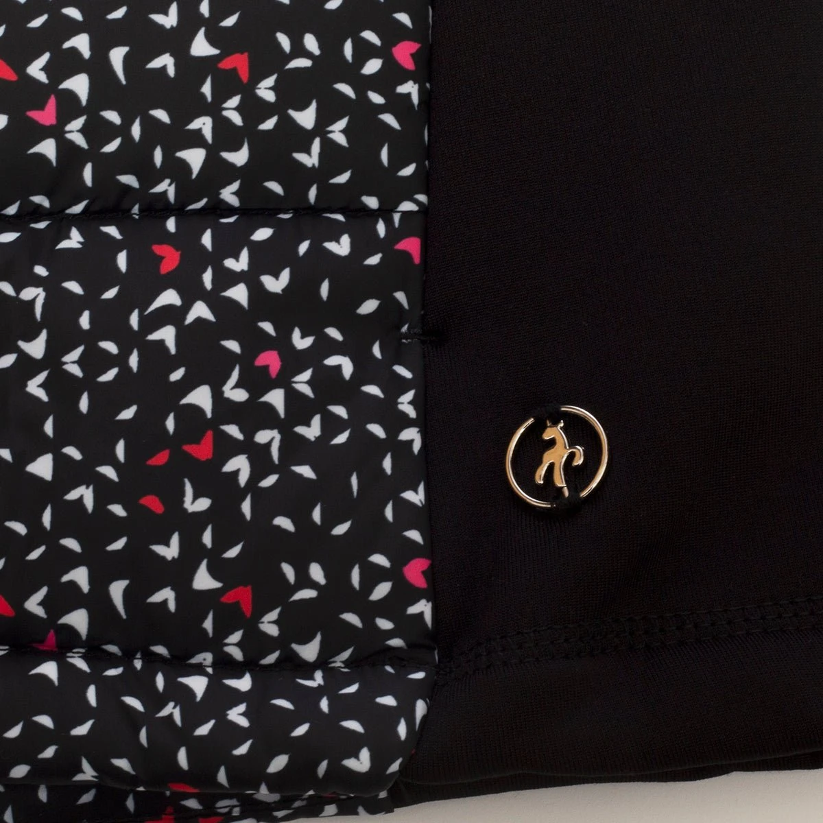 Green Lamb Ladies Maggie Padded Printed Golf Gilet AG22950 4 Green Lamb Ladies Maggie Padded Printed Golf Gilet AG22950 - Image 4