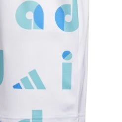 Adidas Junior Graphic Print Golf Polo Shirt HC0250 8 Adidas Junior Graphic Print Golf Polo Shirt HC0250 -Golf Fashion Shop HC0250 5 APPAREL Photography DetailView2 white