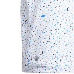 Adidas Junior Flag Golf Polo Shirt HD4952 8 Adidas Junior Flag Golf Polo Shirt HD4952 -Golf Fashion Shop HD4952 5 APPAREL Photography DetailView2 white