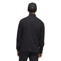 Adidas RAIN.RDY Golf Jacket HN4128 -Golf Fashion Shop HN4128 5 APPAREL OnModel BackView white