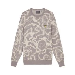 Lyle & Scott Contour Golf Pullover KN1764G -Golf Fashion Shop KN1764G W719 5