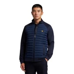 Lyle & Scott Quilted Hybrid Golf Fleece JK1562GC