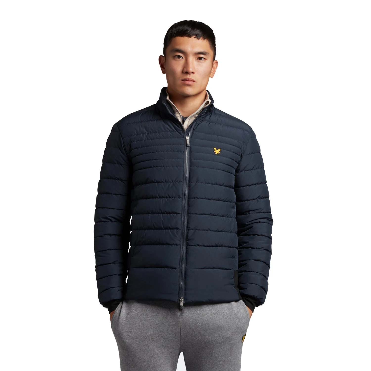 Lyle & Scott Stretch Quilted Golf Jacket JK1760G 1 Lyle & Scott Stretch Quilted Golf Jacket JK1760G