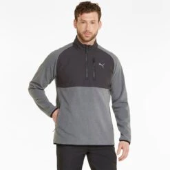 Puma Sherpa 1/4 Zip Golf Top 535498 -Golf Fashion Shop Puma Sherpa 1 4 Zip Golf Top 535498 9
