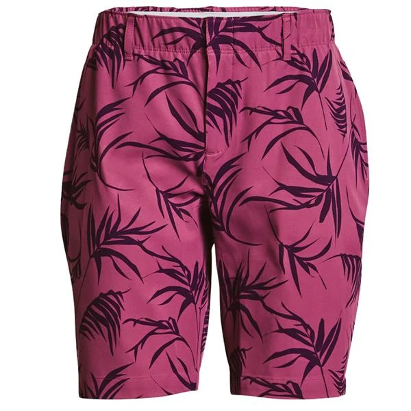 Under Armour Ladies Link Printed Golf Shorts 1362112 1 Under Armour Ladies Link Printed Golf Shorts 1362112