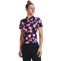 Under Armour Ladies Zinger Blur Golf Shirt 1373638 8 Under Armour Ladies Zinger Blur Golf Shirt 1373638 -Golf Fashion Shop Under Armour Ladies Zinger Blur Golf Shirt 1373638 0