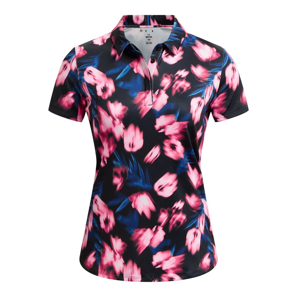 Under Armour Ladies Zinger Blur Golf Shirt 1373638 1 Under Armour Ladies Zinger Blur Golf Shirt 1373638