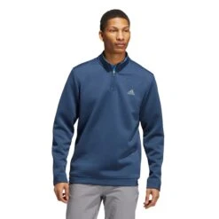 Adidas DWR 1/4 Zip Pullover GR3105 -Golf Fashion Shop adidas Mens DWR Zip Pullover GR3105 103