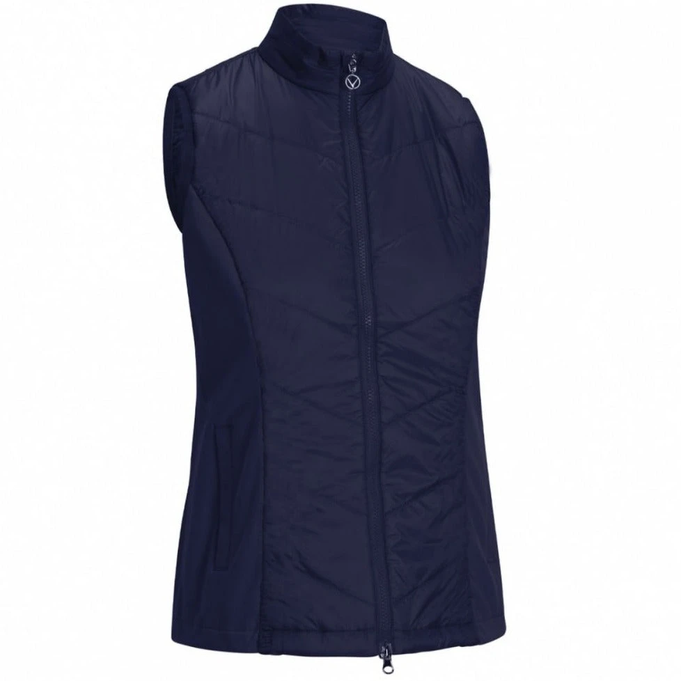 Callaway Ladies Chevron Quilted Golf Vest CGVFB0Q9 1 Callaway Ladies Chevron Quilted Golf Vest CGVFB0Q9
