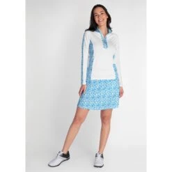 Green Lamb Ladies Kaz Long Sleeve Golf Top SG22927 9 Green Lamb Ladies Kaz Long Sleeve Golf Top SG22927 -Golf Fashion Shop image324964005