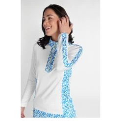 Green Lamb Ladies Kaz Long Sleeve Golf Top SG22927 8 Green Lamb Ladies Kaz Long Sleeve Golf Top SG22927 -Golf Fashion Shop image324964009